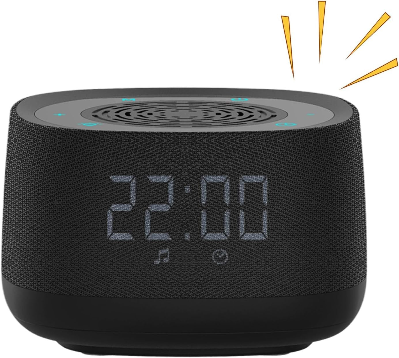 Wireless Sleep Sound Machine with White Noise, Portable & Night Light