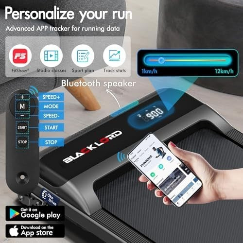 Under Desk Treadmill 3.2HP 4% Incline Shock Absorbing Portable