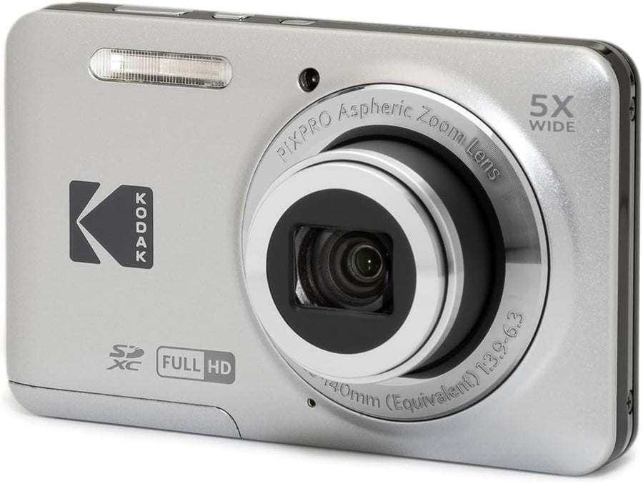 16MP Digital Camera 5X Optical Zoom 1080P Vlogging Camera Gray