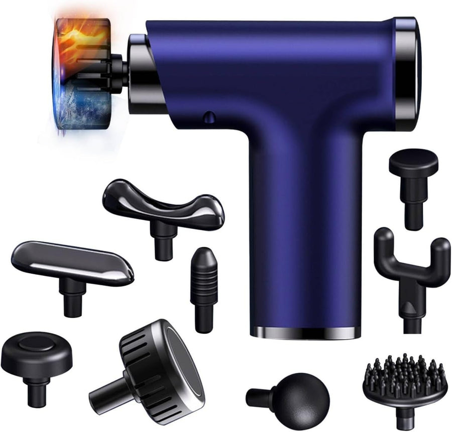 Hot & Cold Massage Gun Deep Tissue Percussion Muscle Relief 3600mAh