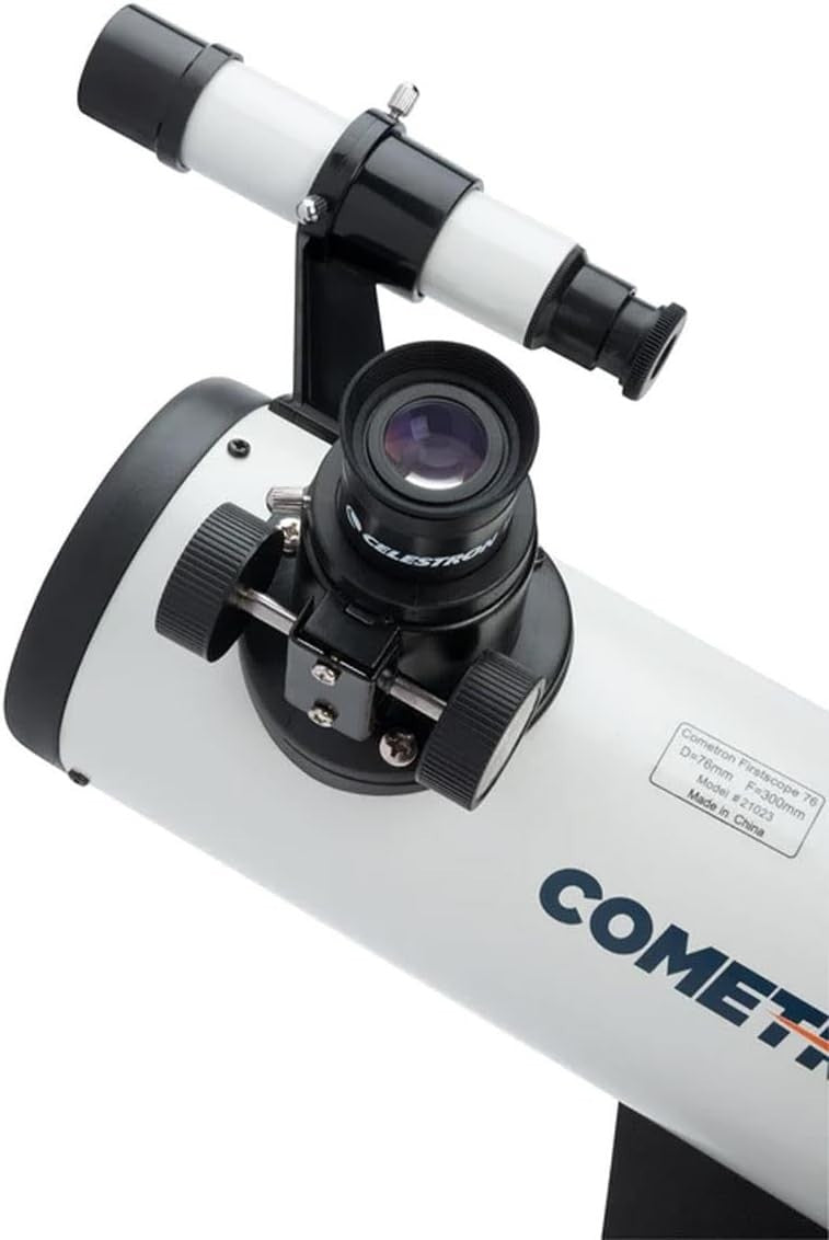 Portable 76mm Cometron FirstScope Telescope with Eyepieces & Finder