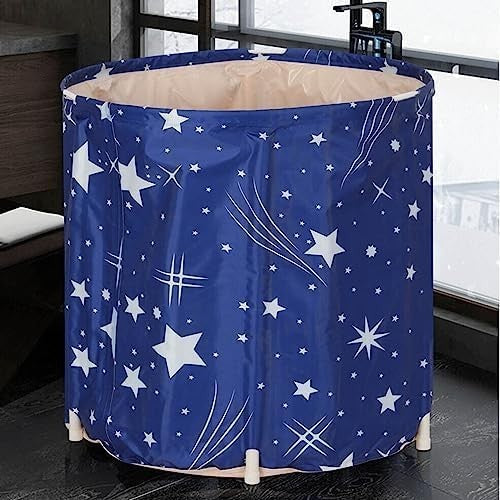 Foldable Adult Bathtub 70x65cm | Non-Inflatable Indoor & Outdoor Spa Tub