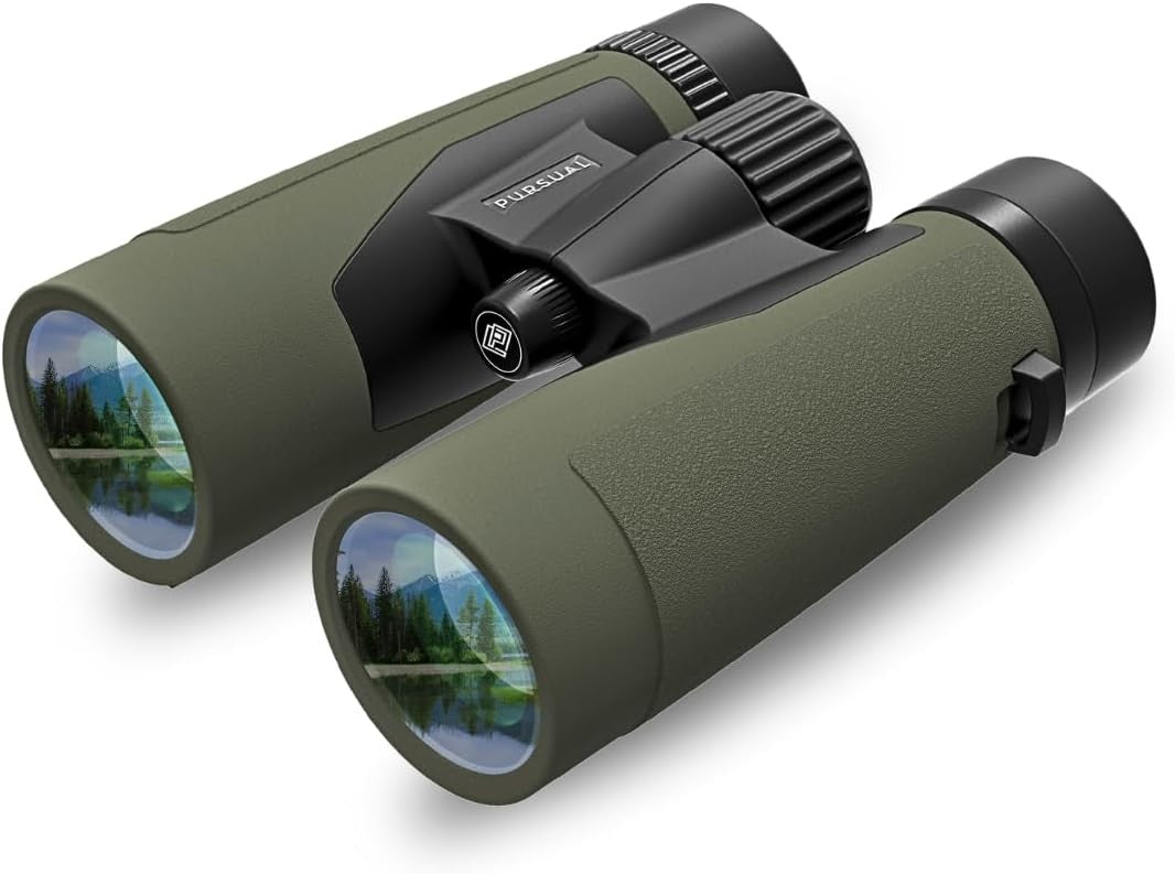 10x42 High Power Waterproof Binoculars Lightweight Clear Bright Outdoor Viewing