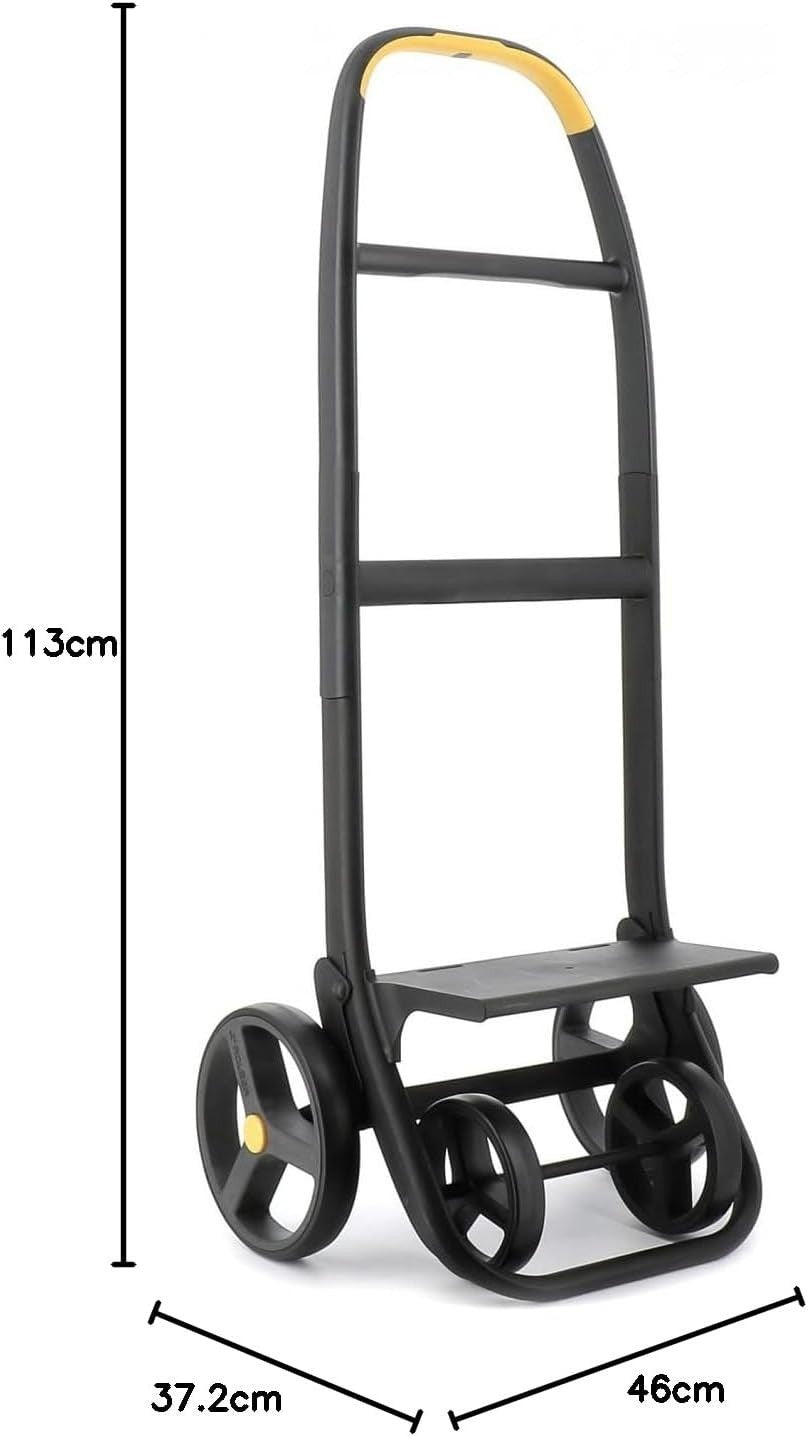 Foldable 4-Wheel Eco Shopping Trolley Carbon Thermal Bag Durable