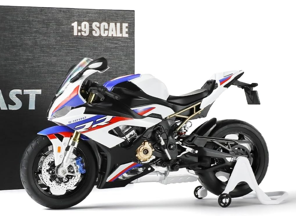 1:9 Diecast Mini Motorcycle Model - Realistic Alloy Build, Perfect Gift