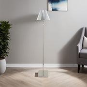 Rechargeable LED Floor Lamp 155cm USB Dimmable Warm Light Modern Design