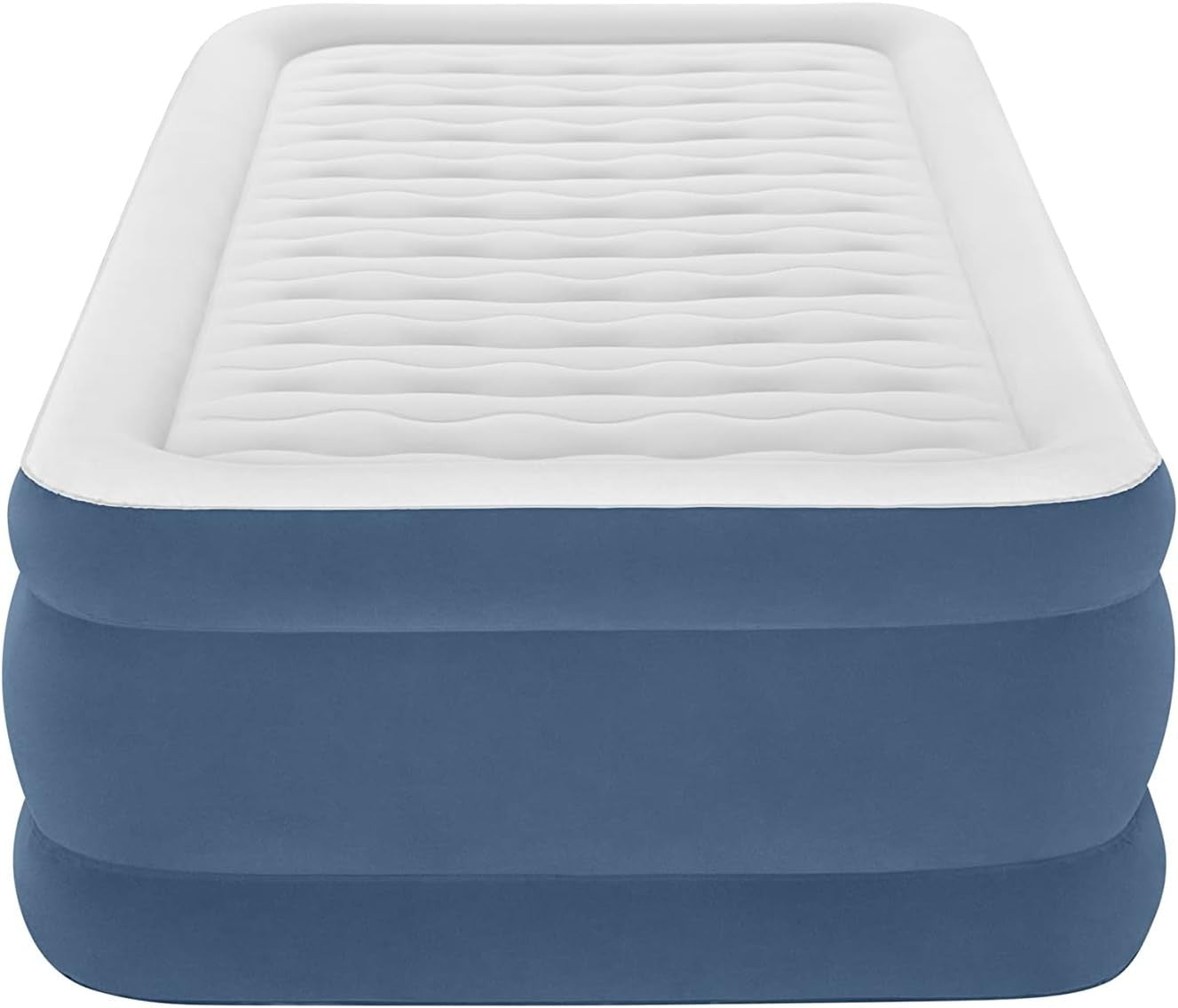 Inflatable Twin Air Mattress with Built-in Pump | 75" x 38" x 18" Comfort Bed