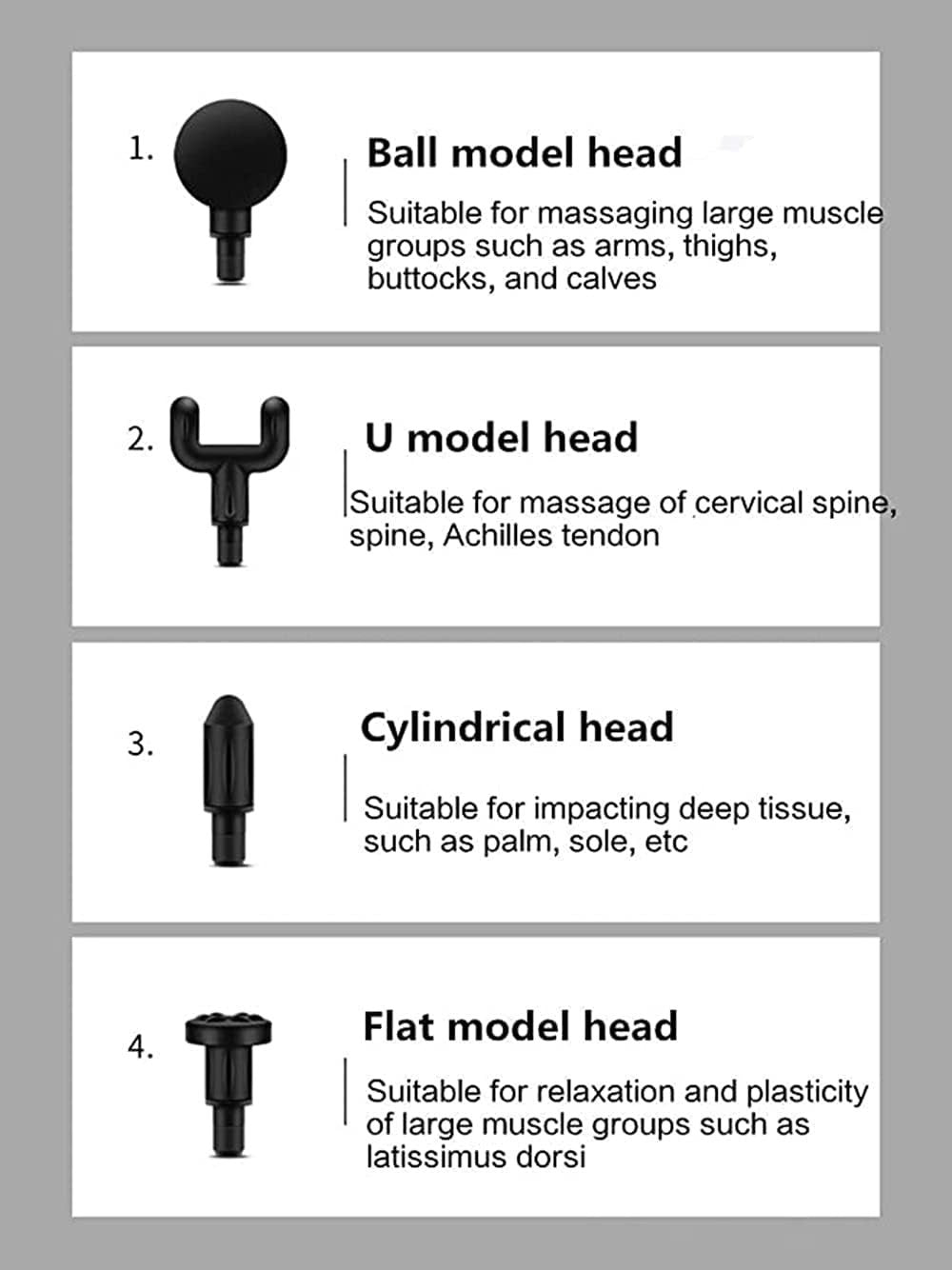 Mini Muscle Massage Gun Deep Tissue Quiet Handheld Relief 8 Speed Portable
