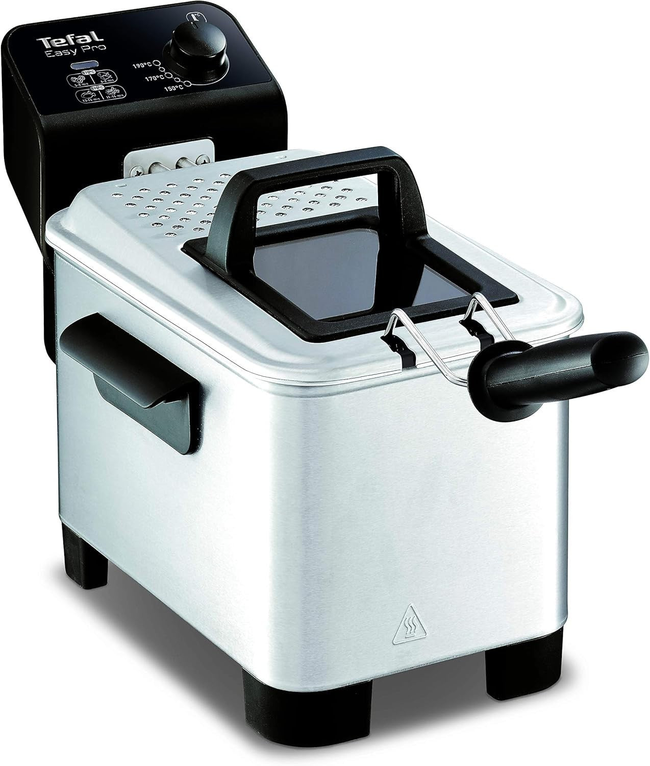 3L Deep Fat Fryer 2100W Stainless Steel Cool Zone Adjustable Temp