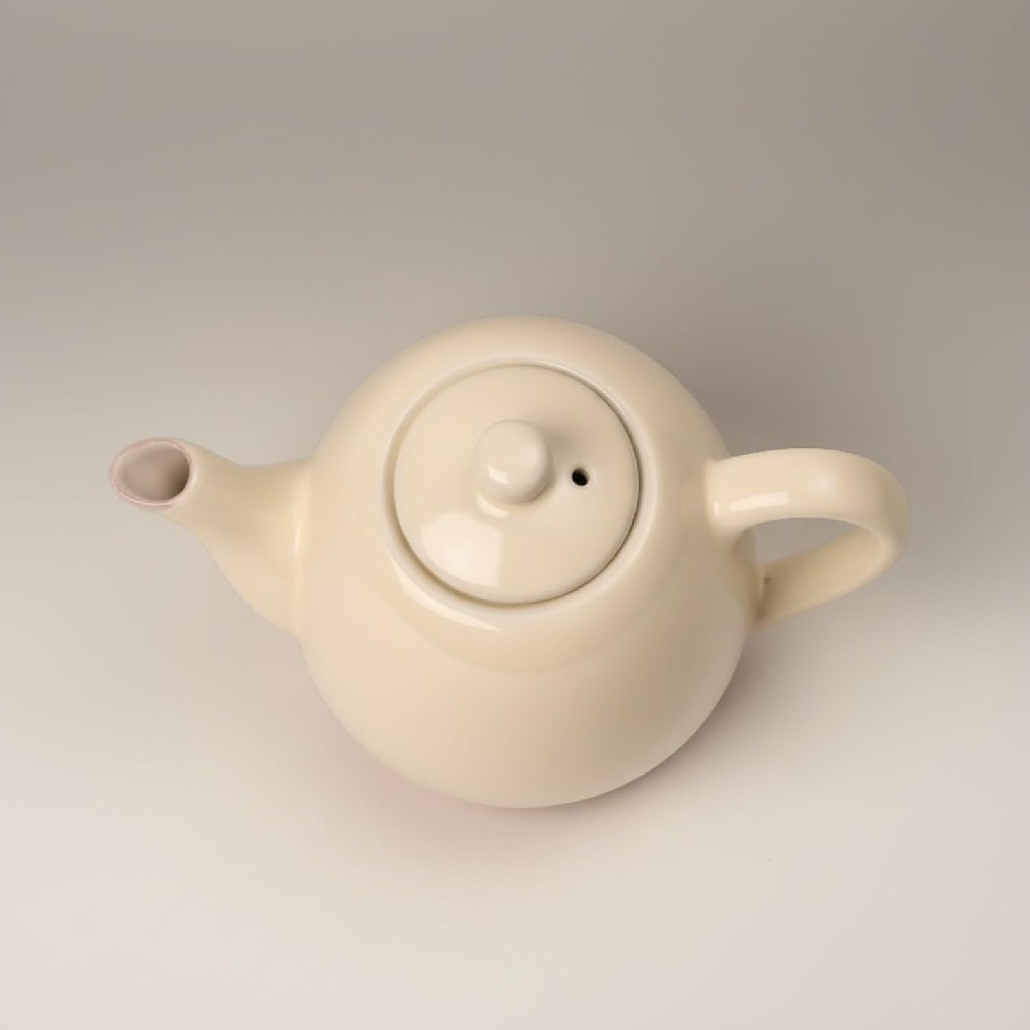 Terracotta Teapot 800ml Stone Glazed Rustic Tea Pot Grey Handmade