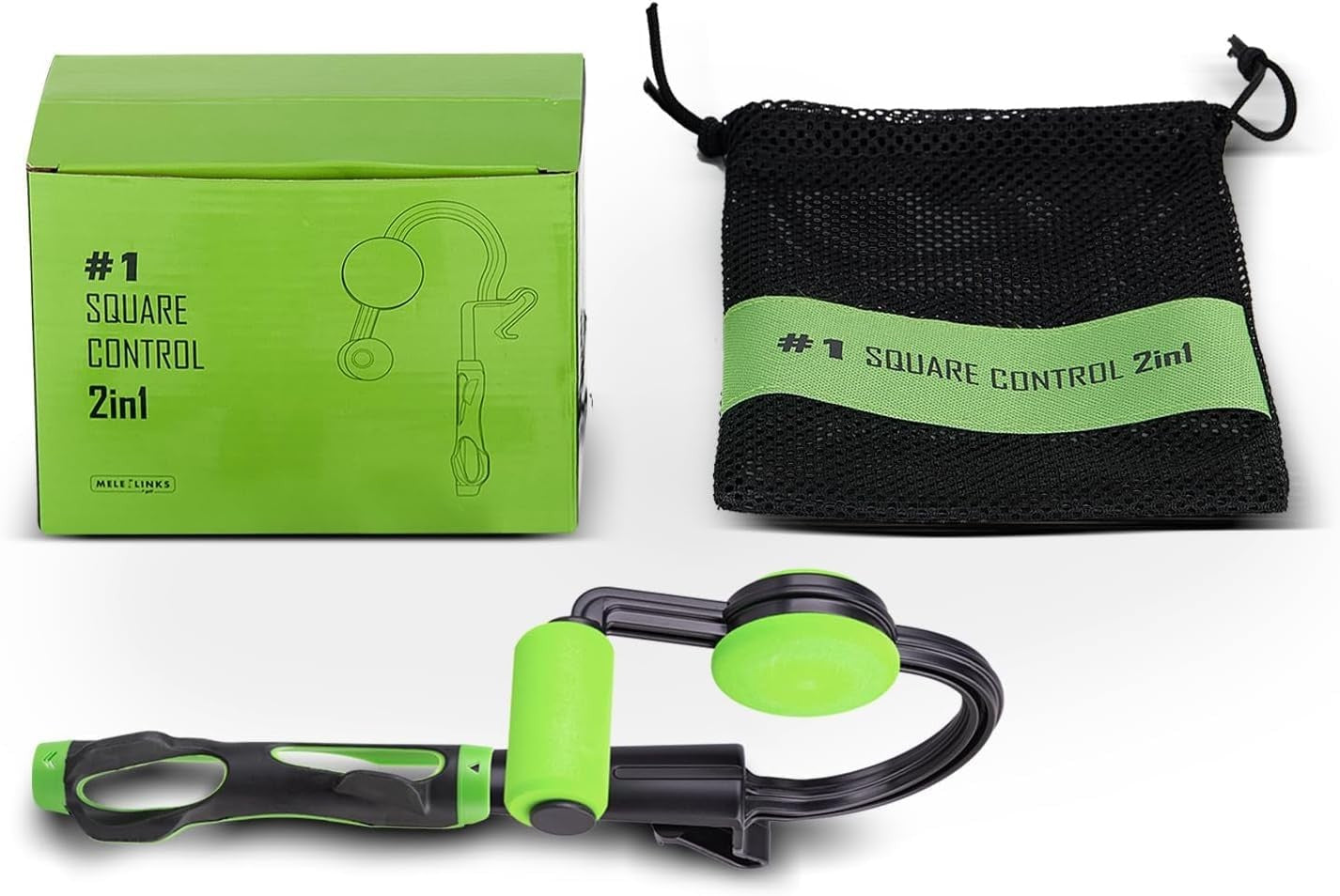 Golf Swing Trainer Grip & Wrist Alignment Aid Feedback Pad