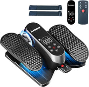 Electric Under Desk Elliptical Pedal Exerciser Quiet Remote Seated Leg Trainer