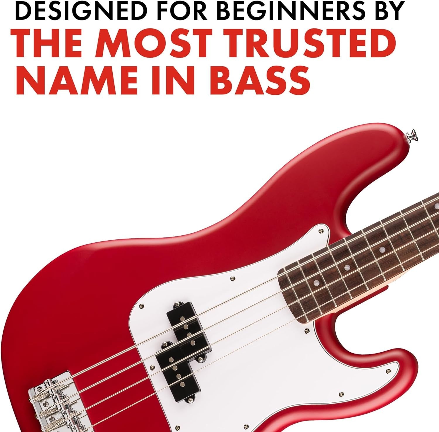 Precision Bass Guitar Full Size Electric Dakota Red Maple Neck