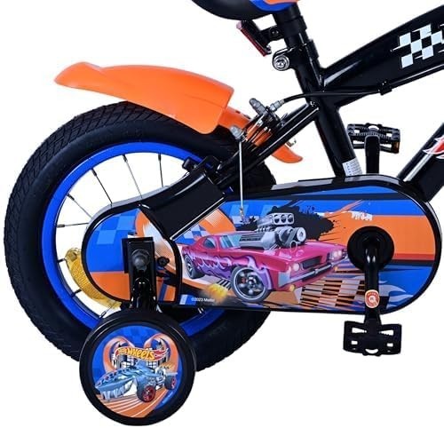 12 Inch Kids Bike Training Wheels Hand Brakes Bicycle Age 3-4 Years