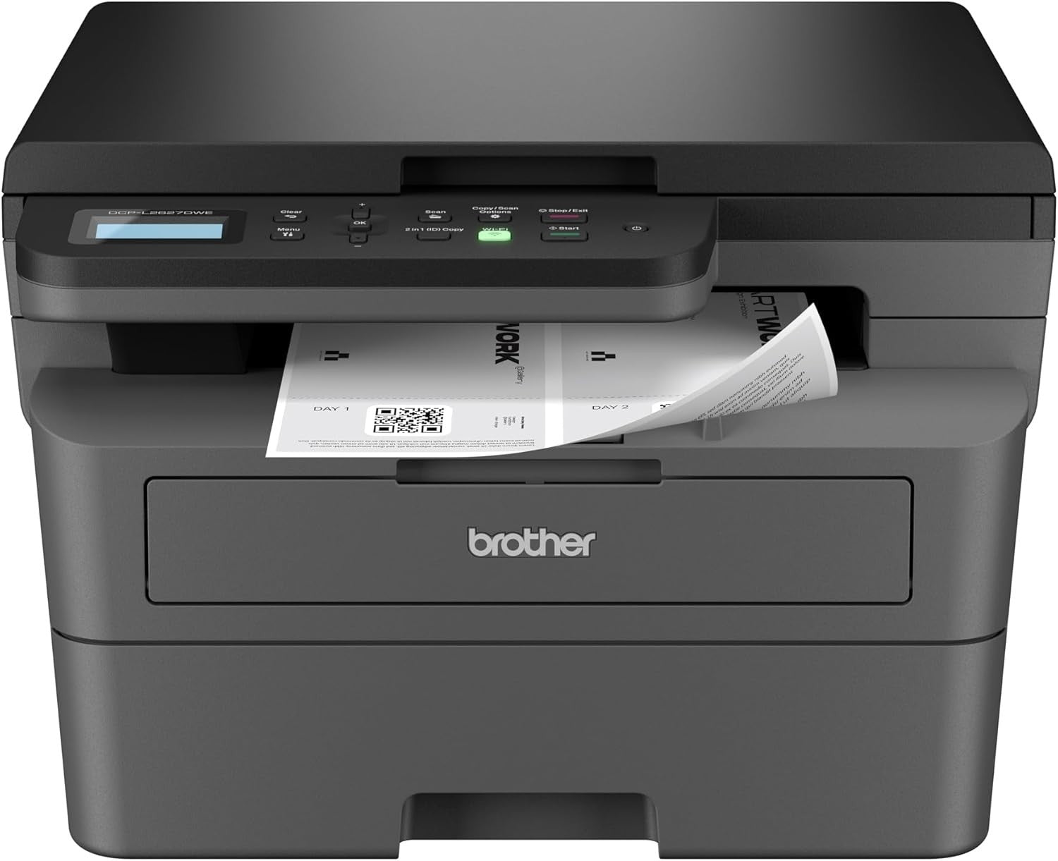 A4 Mono Laser 3-in-1 Printer Dark Grey | Auto 2-Sided | All-in-Box Bundle