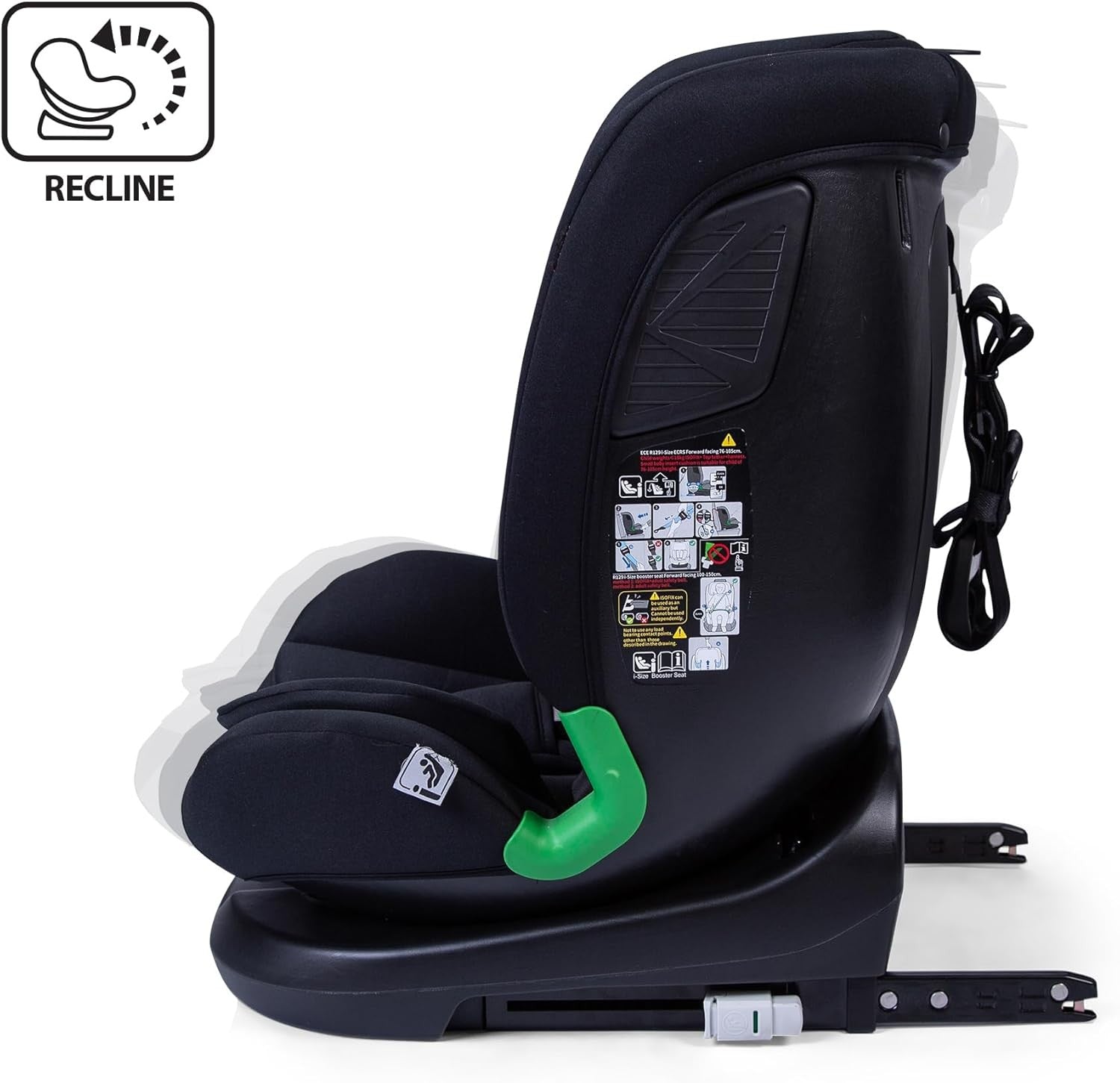 i-Size R129 Recline Car Seat 76–150cm ISOFIX Forward Facing Child Seat