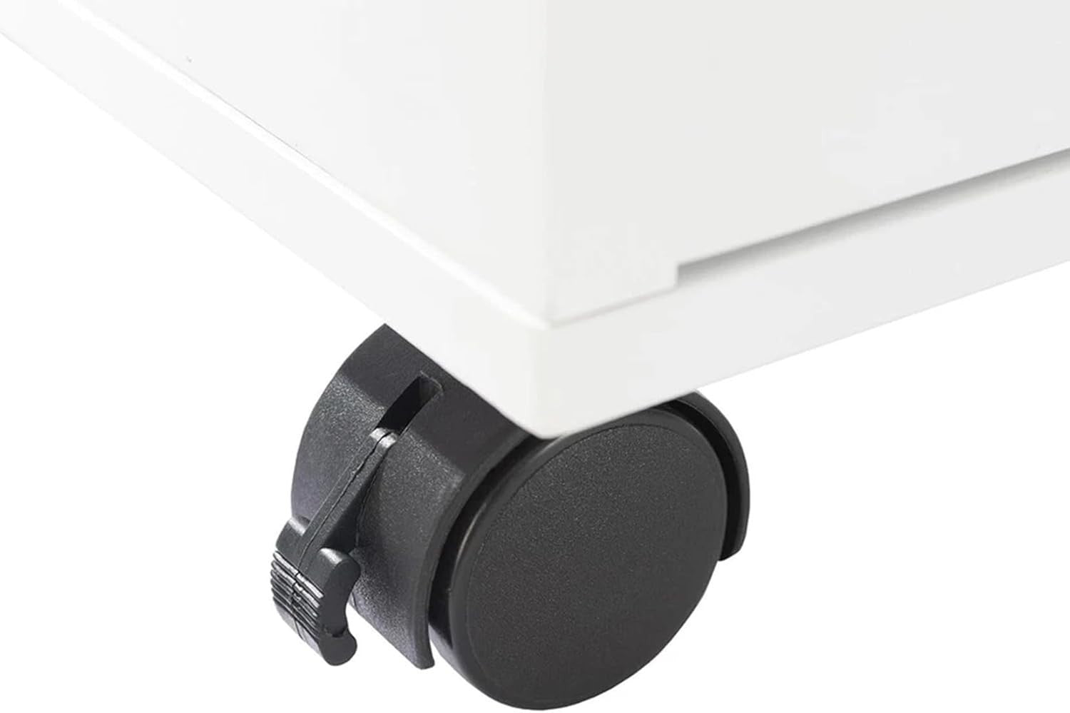 Locking 2 Drawer Rolling File Cabinet Vertical Under Desk Office Storage