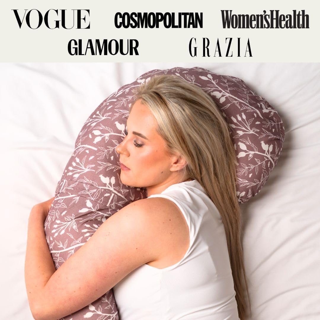 Pregnancy Pillow Full Body 65" C-Shape Adjustable Maternity Sleep Support