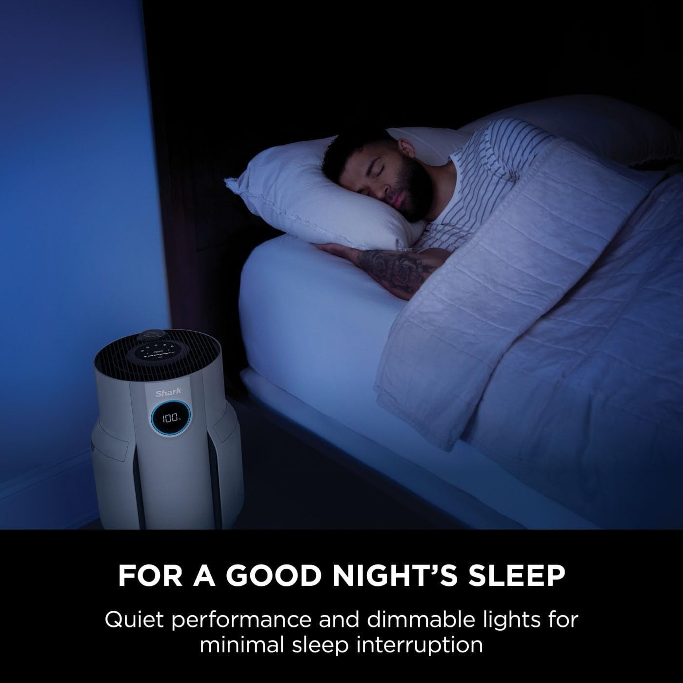 HEPA Air Purifier 60m² 5-Year Filter Auto Mode Quiet Allergy Odor