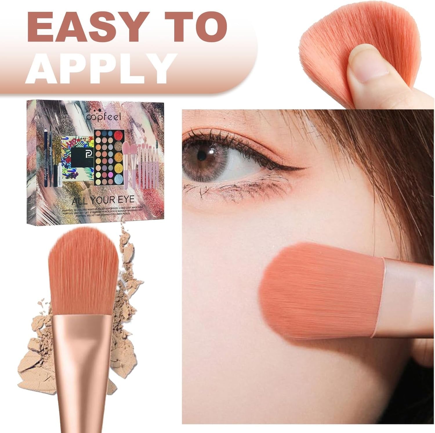 All In One Makeup Set Eyeshadow Palette Lipstick