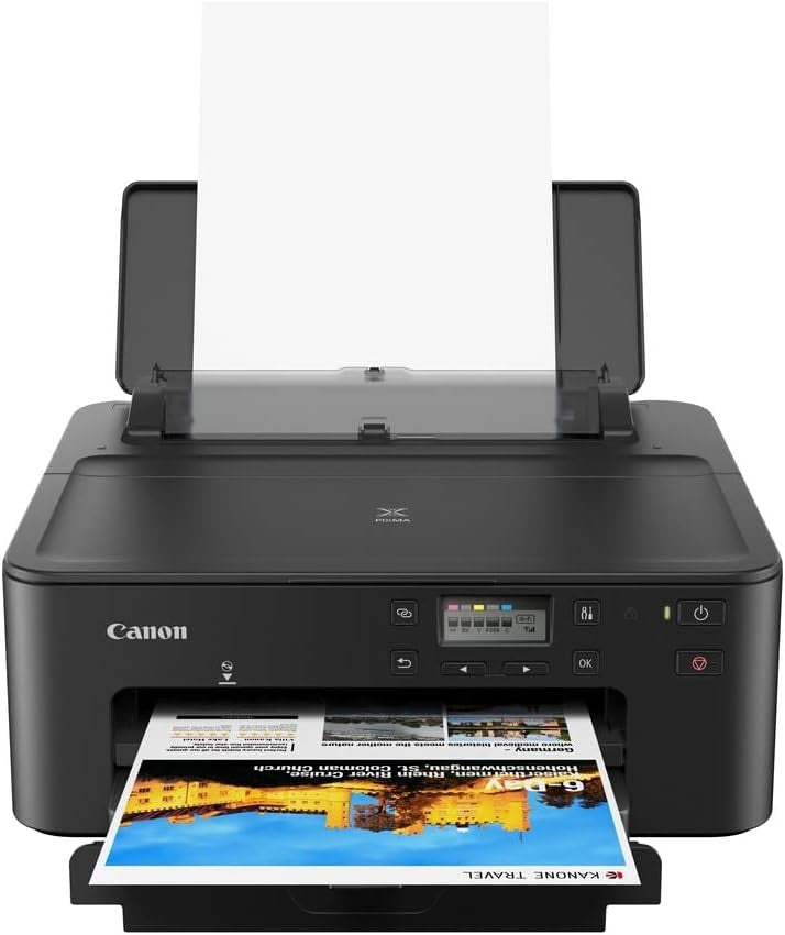 Wireless A4 Printer | Colour & B/W, Duplex, High-Resolution, Black
