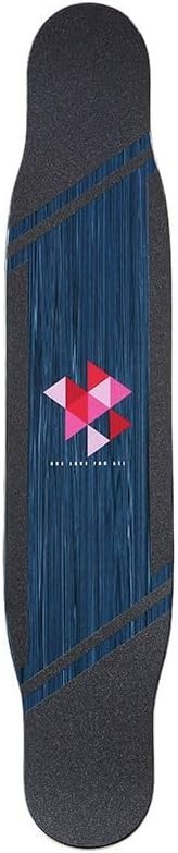 46" Pink Longboard Skateboard Tapete Deck 7-Ply Canadian Maple