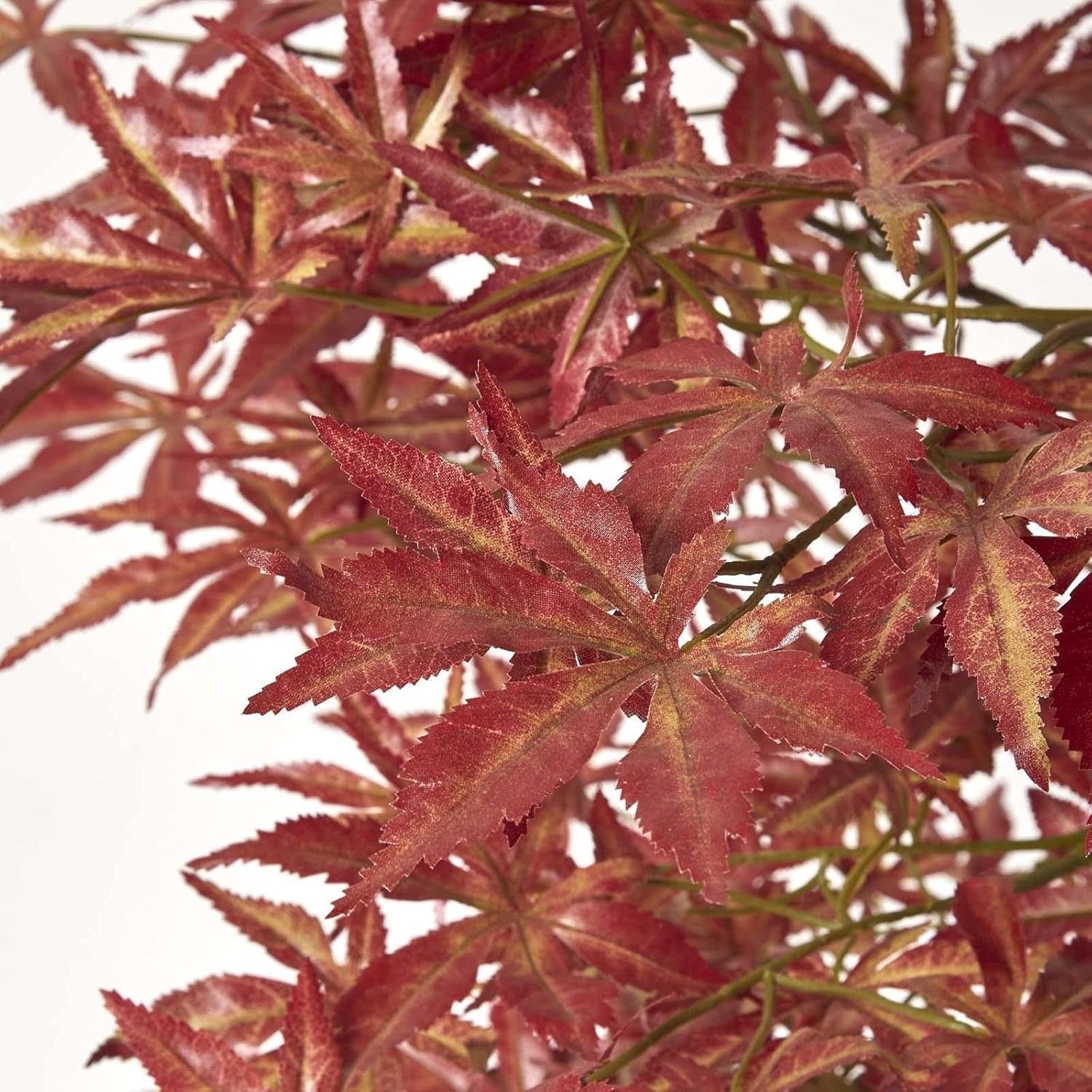 120cm Artificial Japanese Acer Tree in Pot Realistic Red Maple Indoor Decor