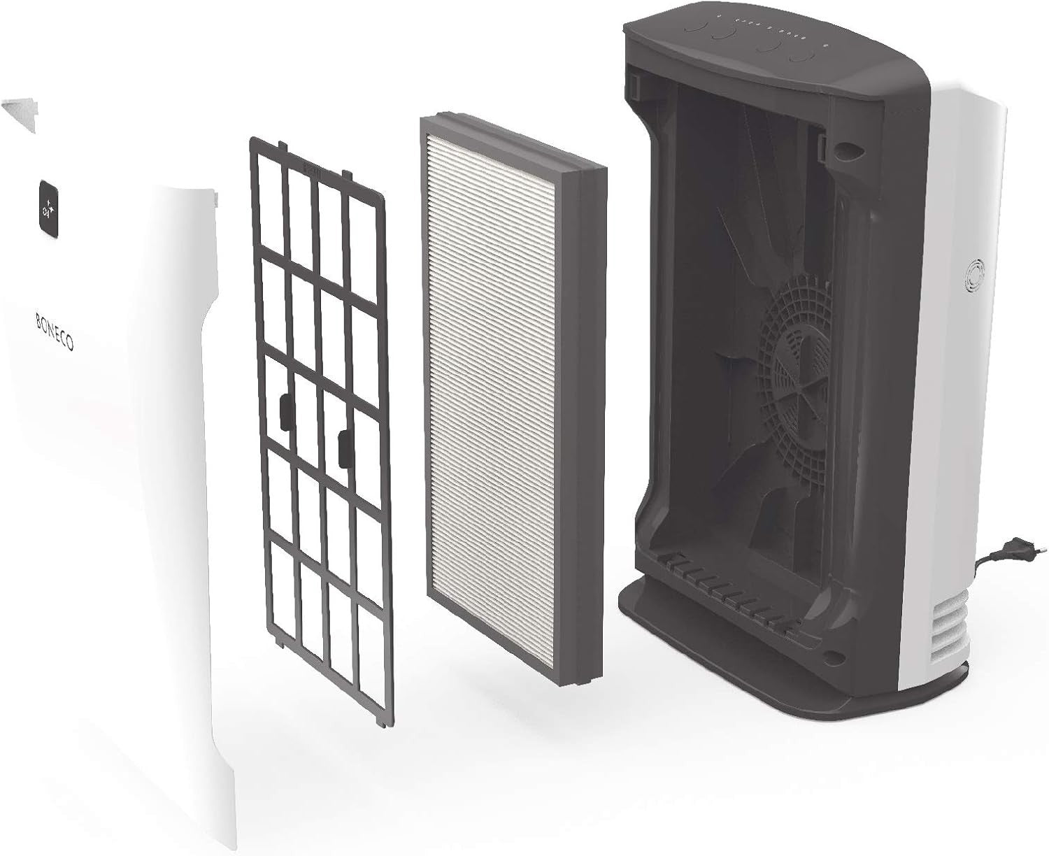 HEPA Air Purifier with Ionizer Auto Mode Carbon Filter Quiet Home