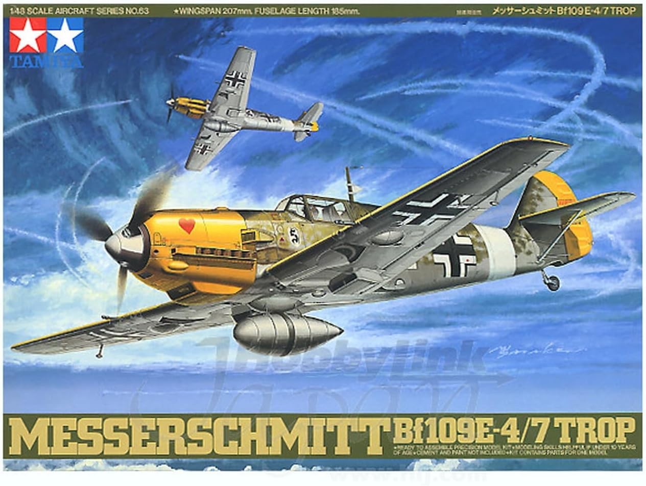 1:48 WWII Messerschmitt Model Plane Kit – Detailed Military Replica for Kids