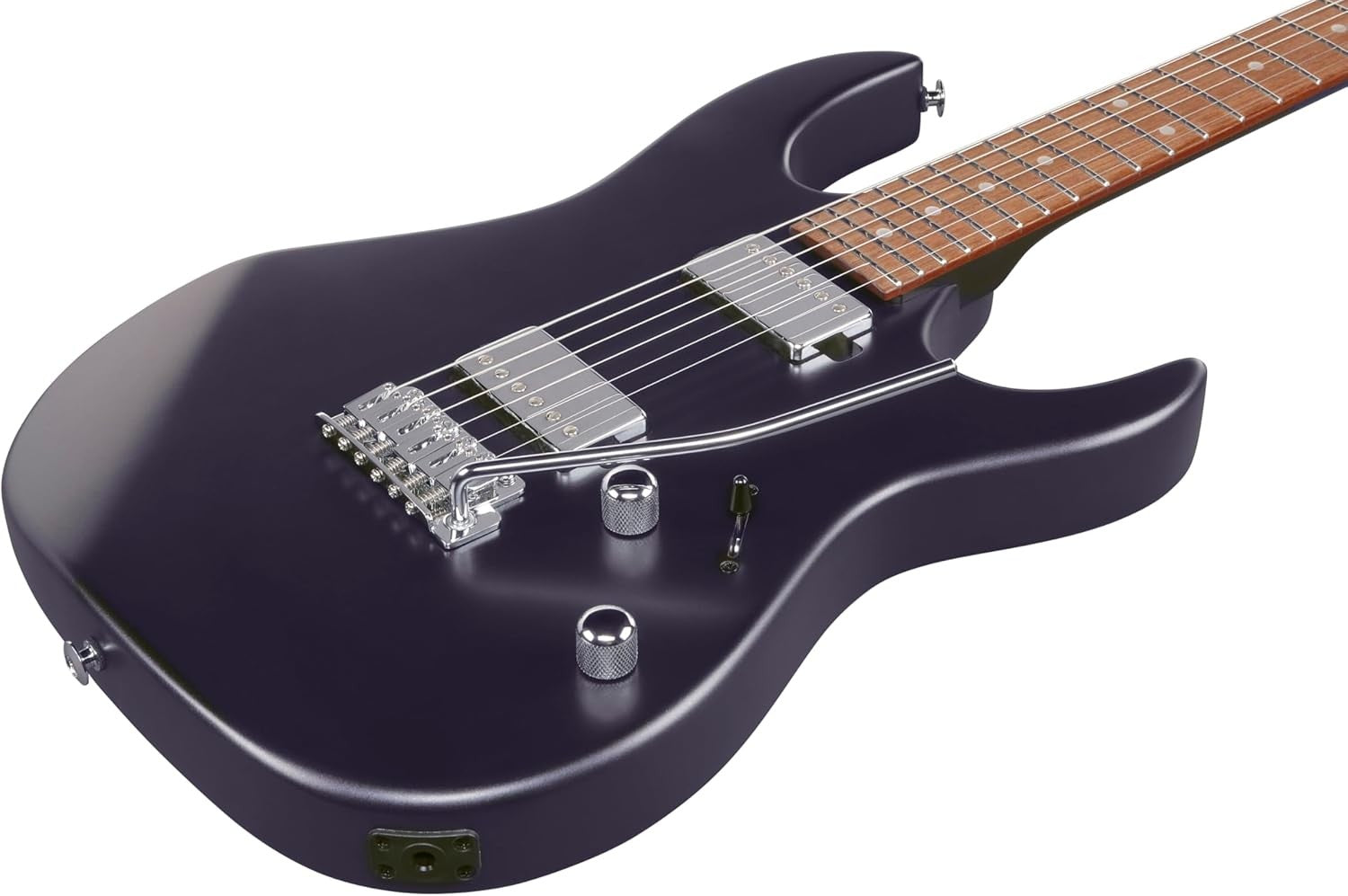 6 String Electric Guitar Solid Body Maple Neck Tremolo H-H