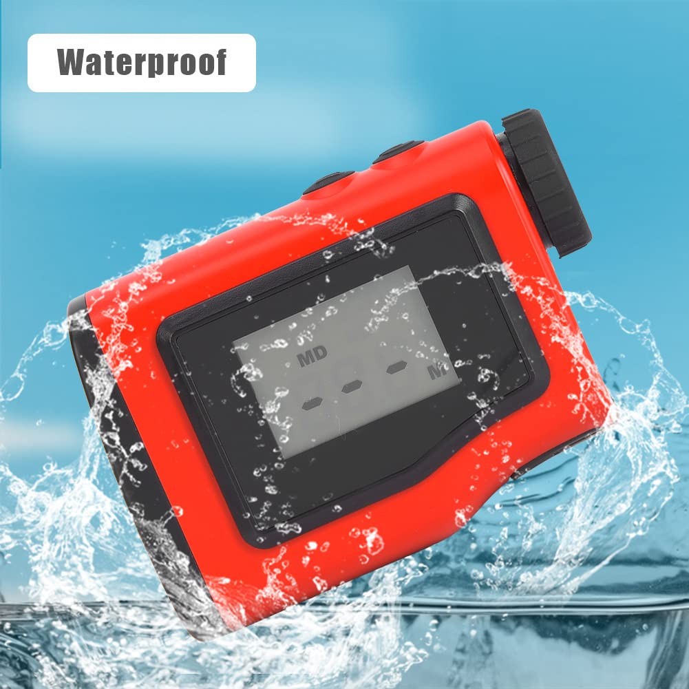Golf Laser Rangefinder 600m 6X HD Screen Portable Distance Meter