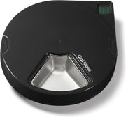 5 Meal Automatic Pet Feeder Timer Stainless Steel Bowls Ice Packs