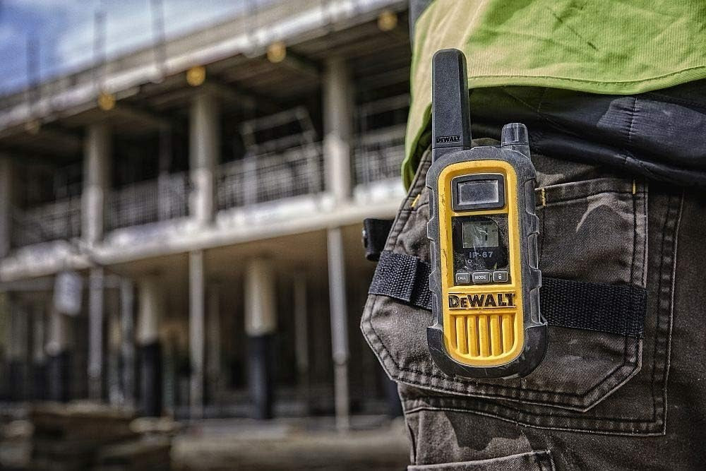 Heavy Duty Walkie Talkies Long Range 10km VOX Waterproof 2 Pack