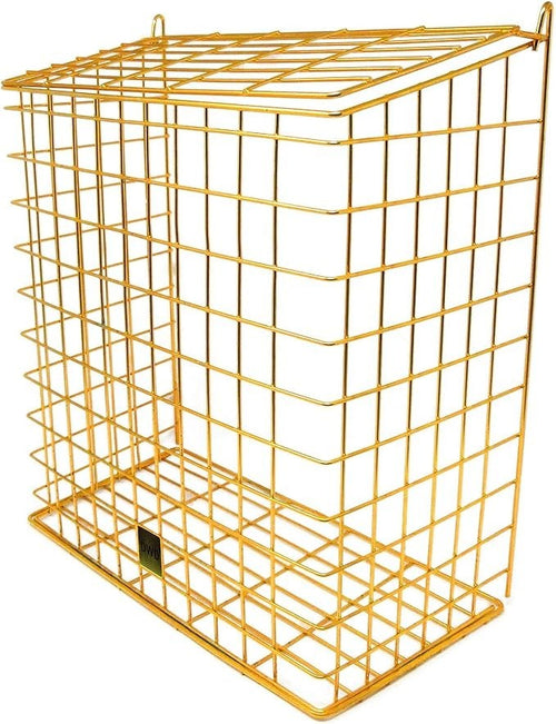 Letterbox Cage Guard Brass Finish – Secure Mail Holder Easy Access