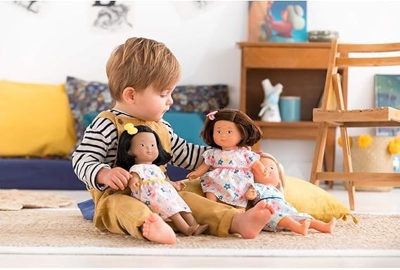 32cm Soft Baby Doll Floral Dress Vanilla Scent Cuddly First Doll Toddler
