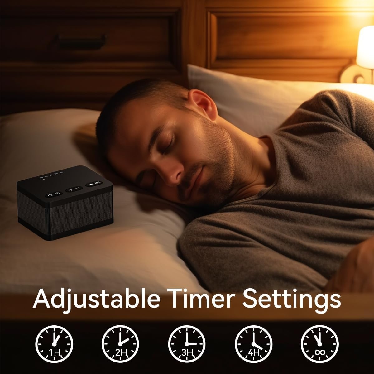 White Noise Sound Machine 30 Soothing Sounds 36 Volume Levels Sleep Aid