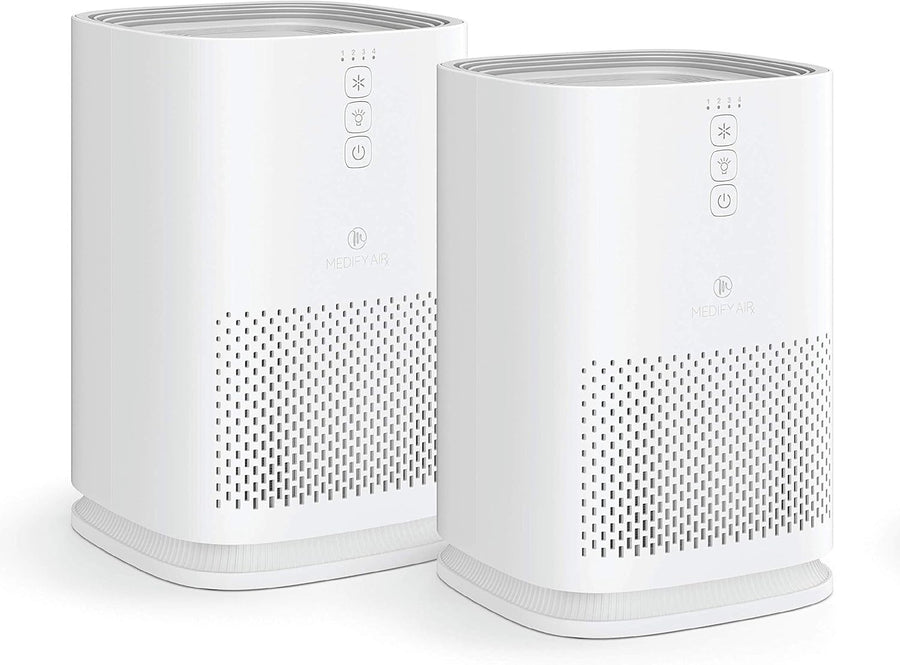 HEPA H13 Air Purifier 470ft² Smoke Odour Pet Pollen Filter 2 Pack