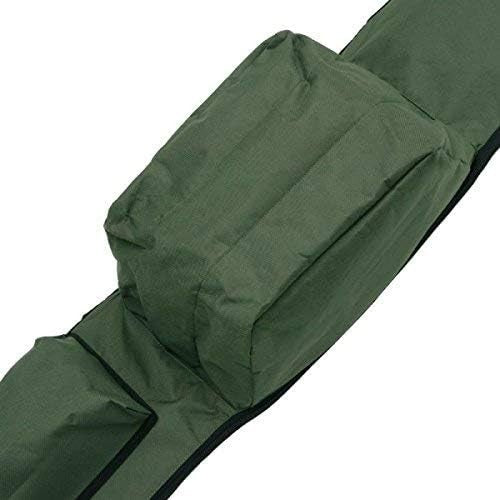 3 Rod Carp Fishing Holdall 12ft Rod Bag & Tackle Carryall Set