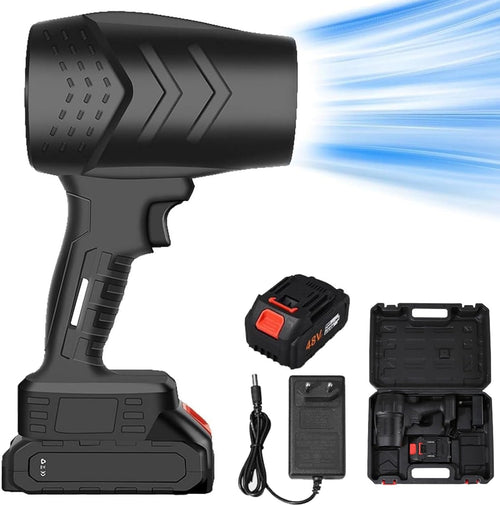 Cordless Leaf Blower Turbo Jet 30000RPM Handheld Electric Air Blower