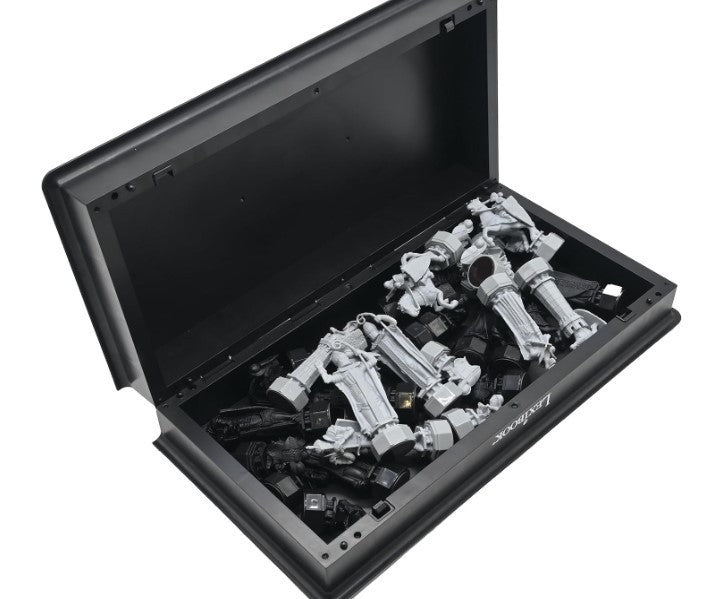 Magnetic Foldable Chess Set | 32 Piece Family Strategy Game | Portable Board