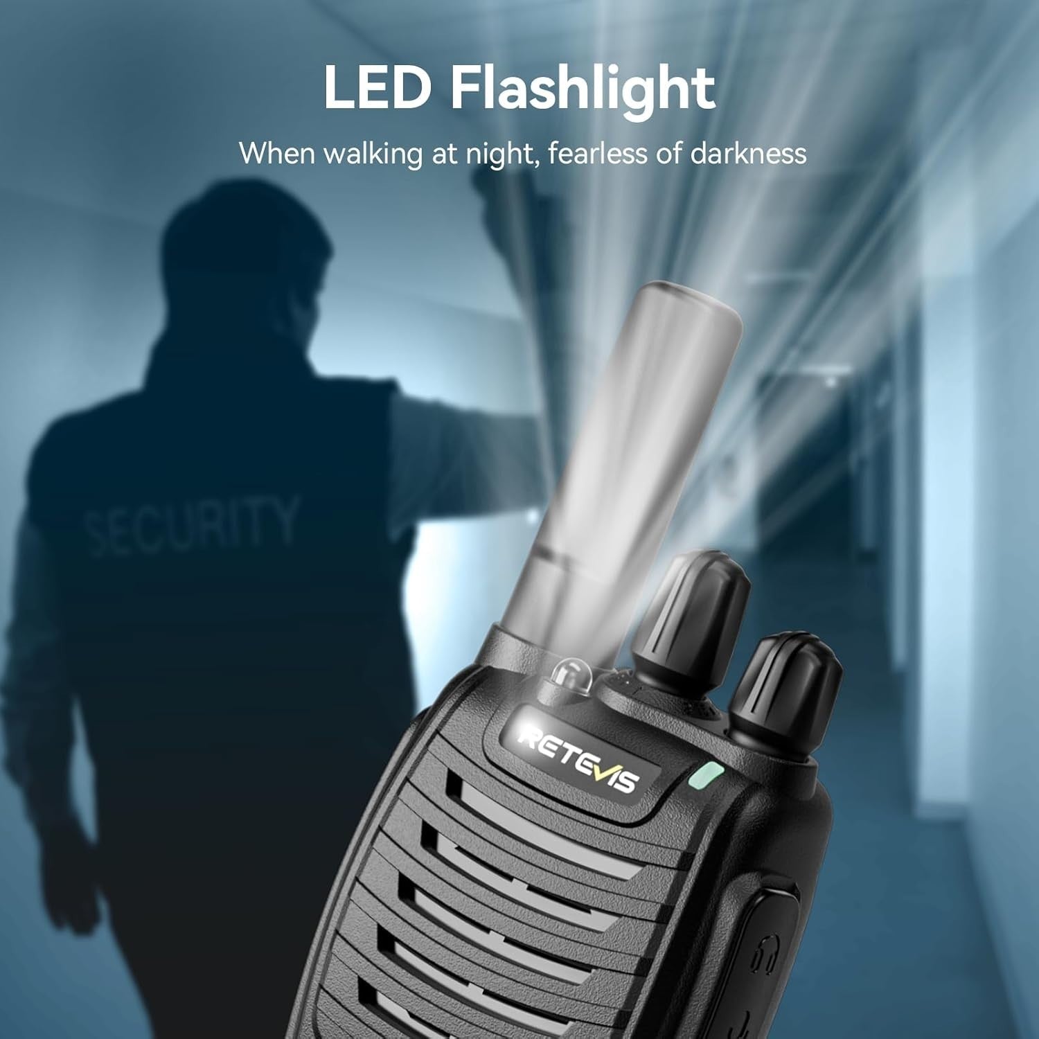 Walkie Talkies 3 Pack Rechargeable USB-C 2 Way Radio Screen VOX
