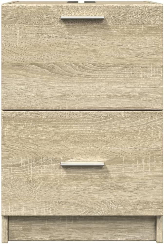 Sonoma Oak Bathroom Sink Cabinet 40x37x59cm Modern Under Sink Storage Unit