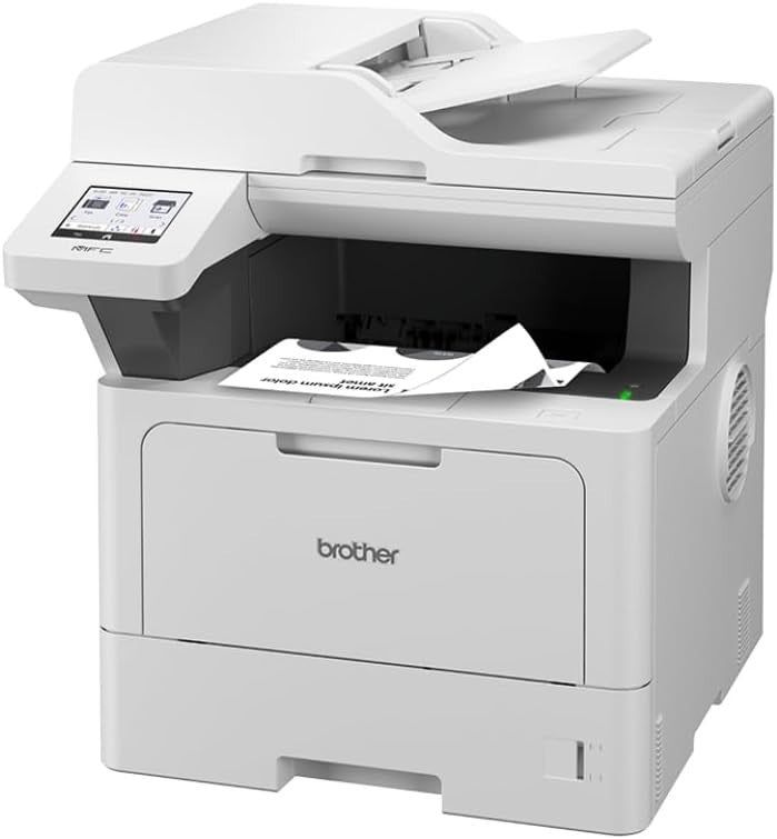 Wireless Mono Laser All-in-One Printer A4 Copy Scan Fax Black