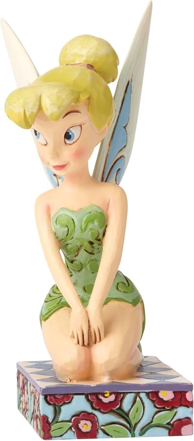 Fairy Figurine 11cm Hand-Painted Pixie Ornament Colourful Winged Collectible