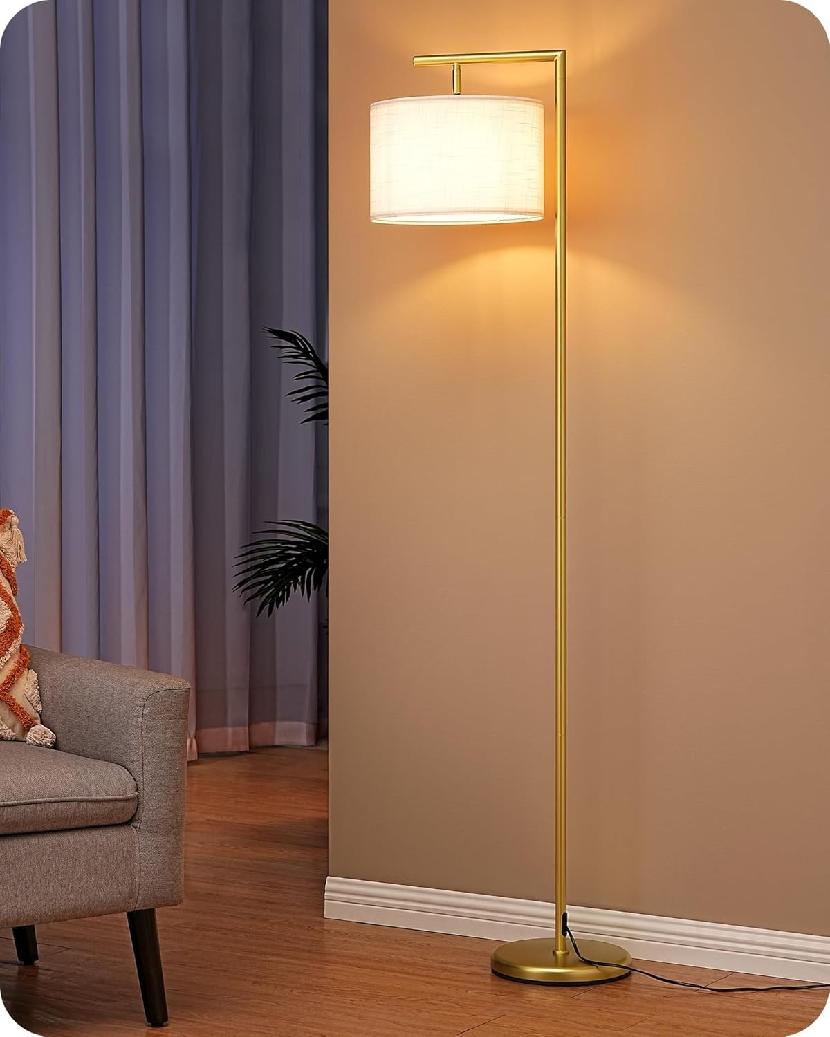 Modern LED Desk Lamp Touch Control Adjustable Bedside Office Table Light