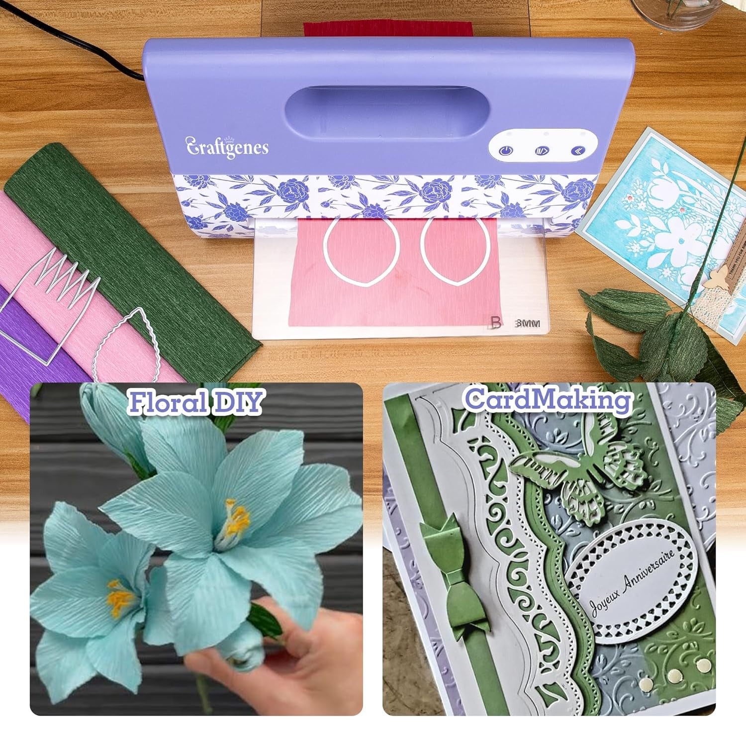 Electric Die Cutting Embossing Machine A4 Automatic Card Making Craft