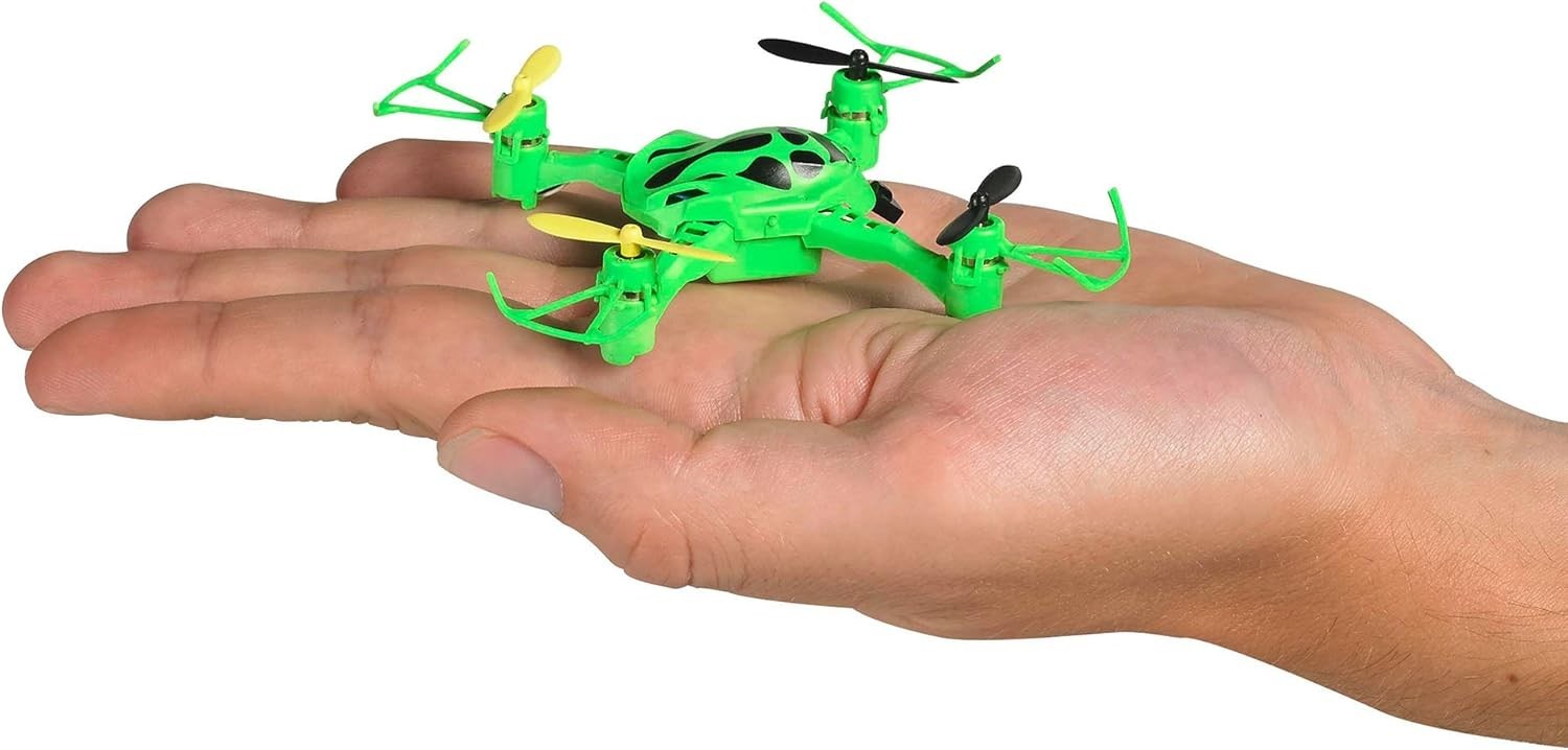 Mini Stunt Drone with LED Lights, Flip Mode & 6-Axis Gyro for Indoor Fun
