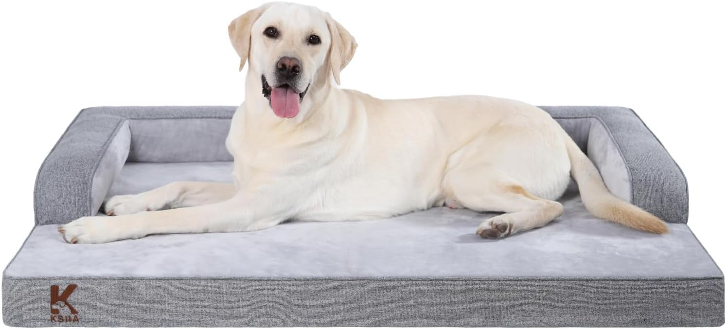 104x68cm XL Orthopedic Dog Sofa Bed Waterproof Washable