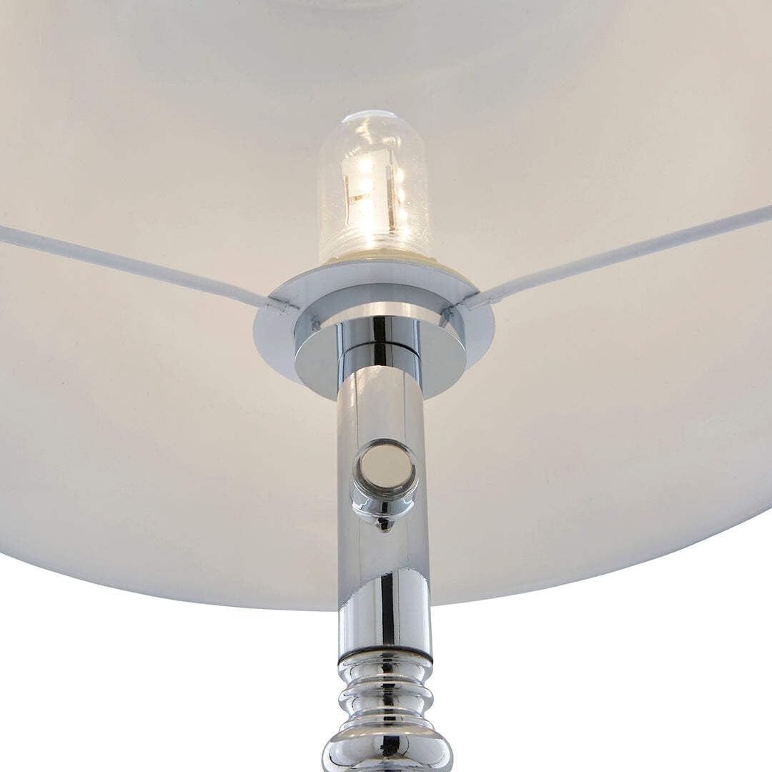 Rechargeable LED Floor Lamp 155cm USB Dimmable Warm Light Modern Design