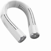 Wearable Neck Fan Cooling Plate USB-C Rechargeable 6000mAh Portable Apricot